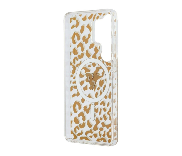Guess Etui Leopard Print Triangle MagSafe do Galaxy S26 Ultra - 1522706 - zdjęcie 3